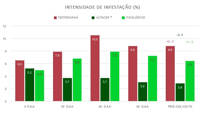 Gráfico de resultados